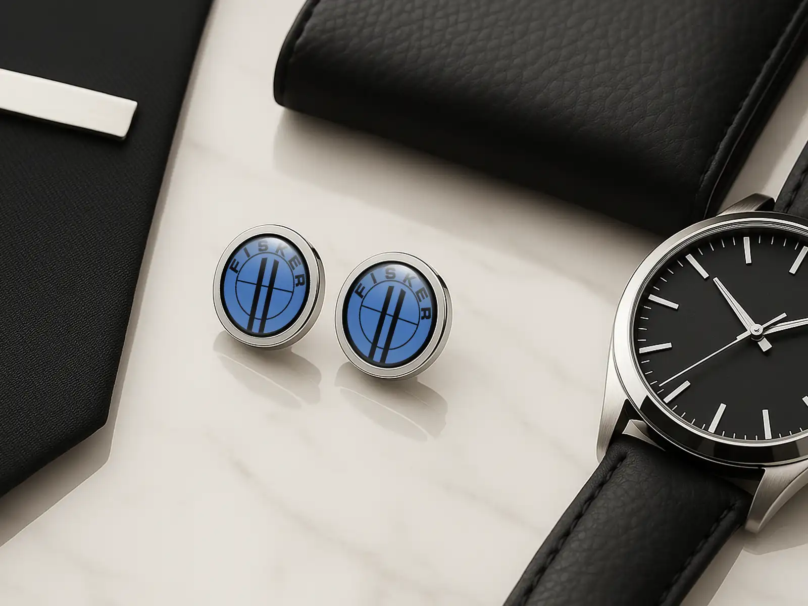 Fisker Gemelos Para Boda Lujo Diseño Minimal Calidad